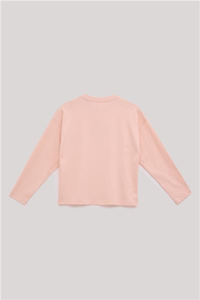 Tyess Kız Çocuk Pembe T-Shirt