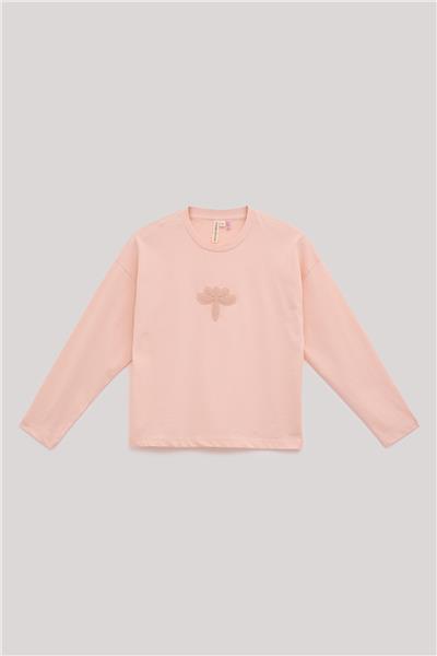 Tyess Kız Çocuk Pembe T-Shirt