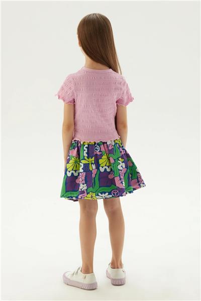 Tyess Kız Çocuk Pembe T-Shirt