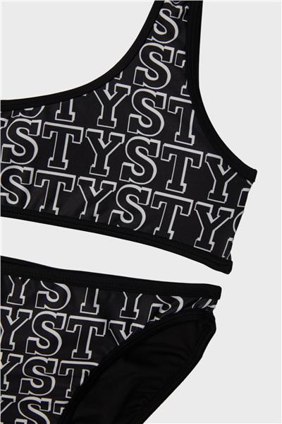 Tyess Kız Çocuk Siyah Bikini