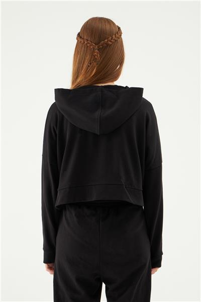 Tyess Kız Çocuk Siyah Sweatshirt