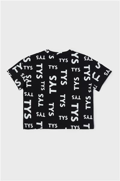 Tyess Kız Çocuk Siyah T-Shirt