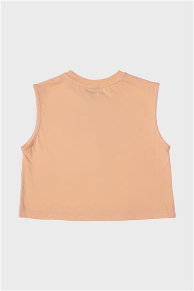 Tyess Kız Çocuk Somon T-Shirt
