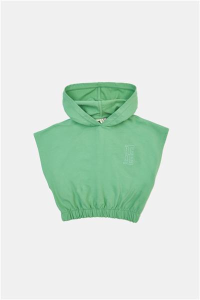 Tyess Kız Çocuk Yeşil Sweatshirt