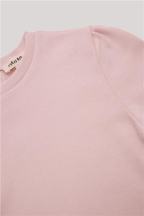 Tyess Basic Kız Bebek Pembe T-Shirt