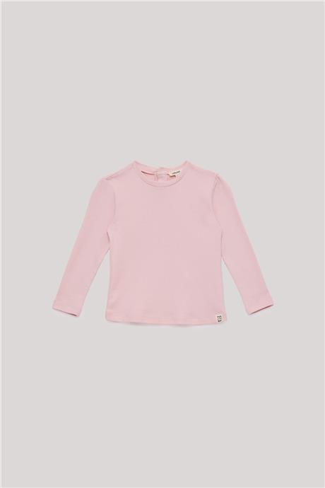 Tyess Basic Kız Bebek Pembe T-Shirt