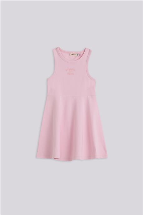 Tyess Basic Kız Çocuk Pembe ElbiseTyess Basic Kız Çocuk Pembe Elbise