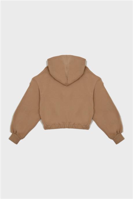 Tyess Kız Çocuk Bej Sweatshirt