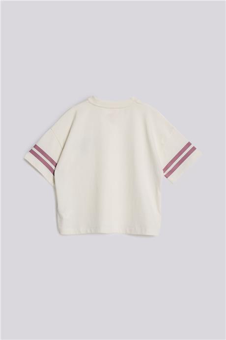 Tyess Girl Beige Tshirt Tyess Girl Beige Tshirt 