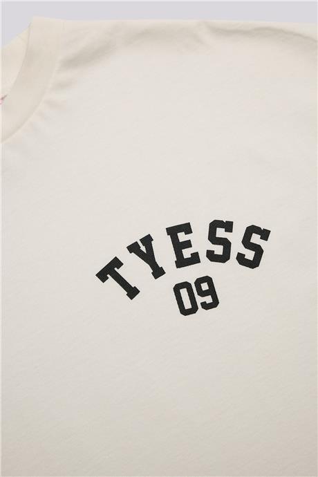 Tyess Girl Beige Tshirt Tyess Girl Beige Tshirt 