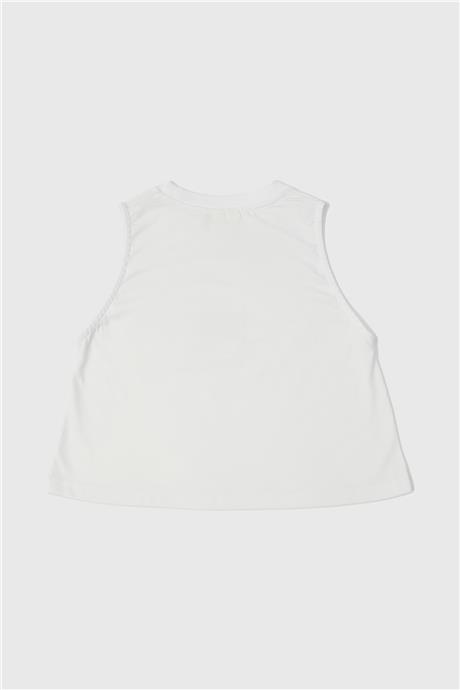 Tyess Kız Çocuk Beyaz T-Shirt