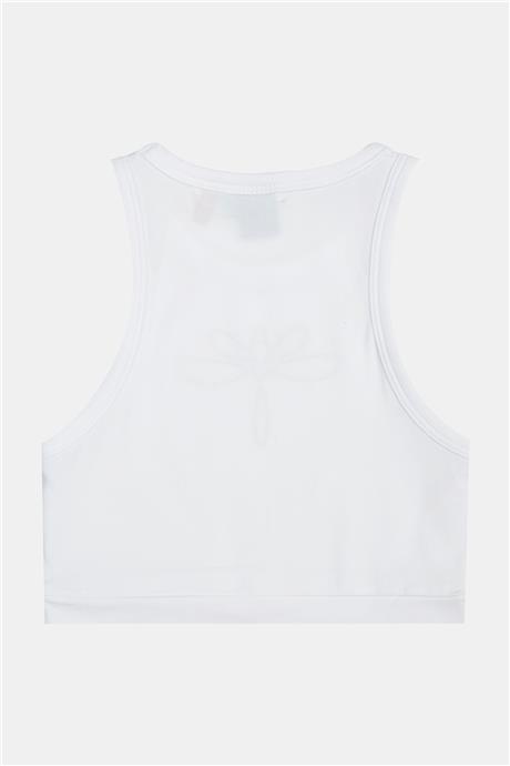 Tyess Kız Çocuk Beyaz Tshirt