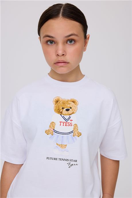 Tyess Girl White TshirtTyess Girl White Tshirt