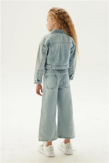 Tyess Kız Çocuk Denim Ceket
