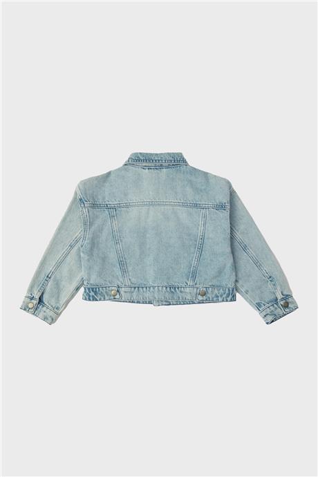Tyess Kız Çocuk Denim Ceket