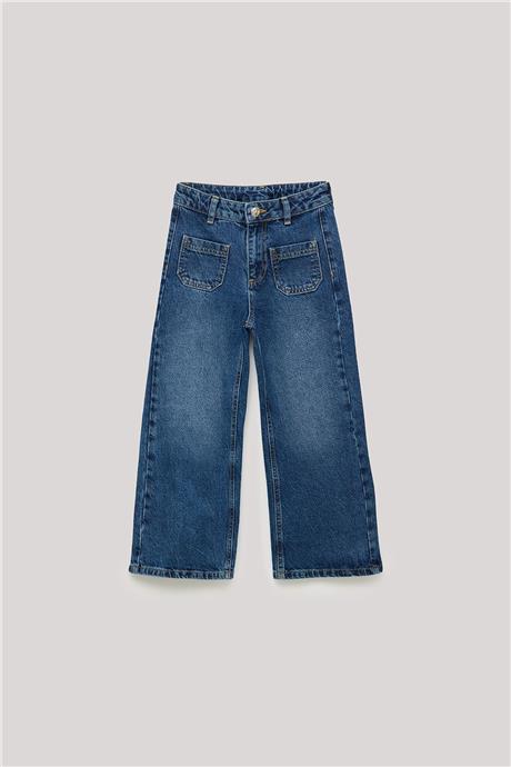 Tyess Kız Çocuk Denim Pantolon