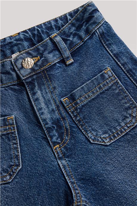 Tyess Kız Çocuk Denim Pantolon