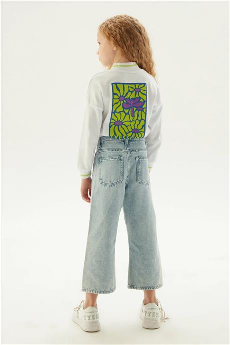 Tyess Kız Çocuk Denim Pantolon