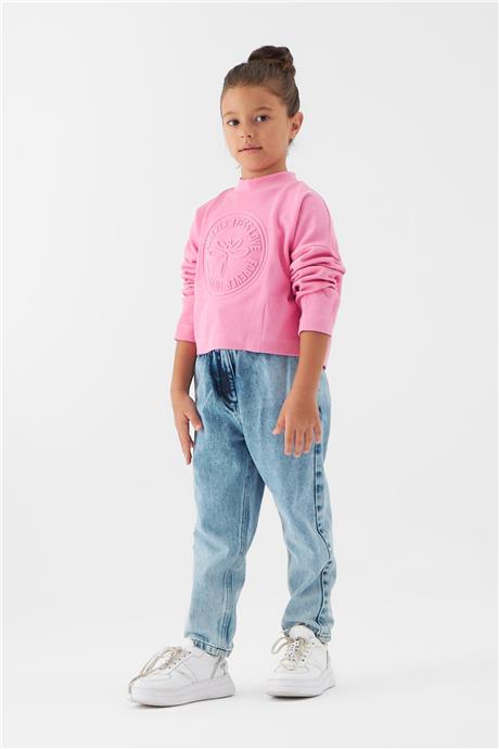 Tyess Kız Çocuk Denim Pantolon