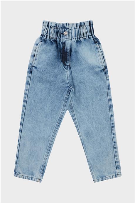 Tyess Kız Çocuk Denim Pantolon