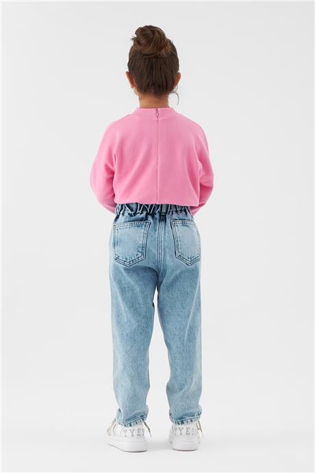 Tyess Kız Çocuk Denim Pantolon