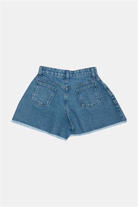 Tyess Kız Çocuk Denim Şort