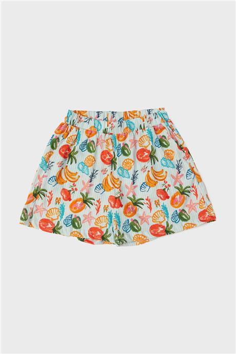 Tyess Kız Çocuk Desenli Pijama Takımı