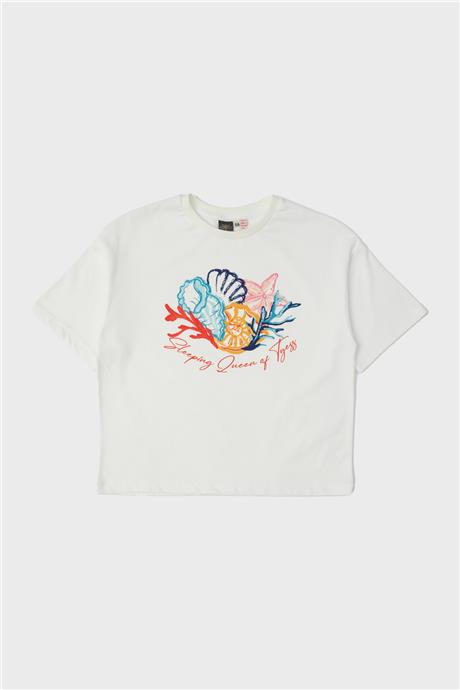 Tyess Kız Çocuk Desenli Pijama Takımı
