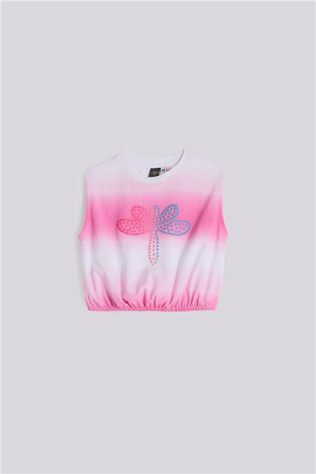 Tyess Kız Çocuk Desenli TshirtTyess Kız Çocuk Desenli Tshirt
