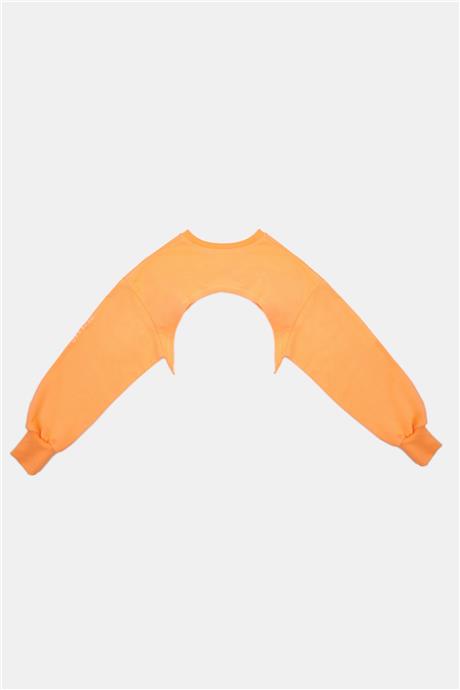 Tyess Kız Çocuk Oranj Sweatshirt