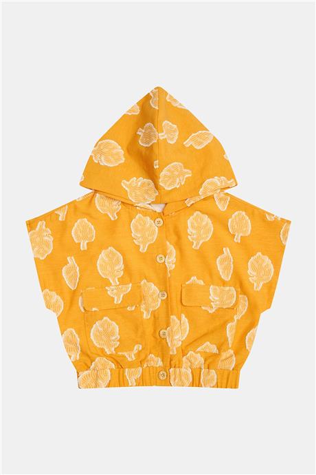 Tyess Kız Çocuk Oranj Sweatshirt