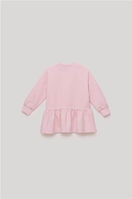 Tyess Kız Çocuk Pembe Elbise