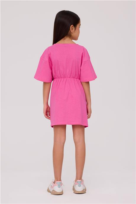 Tyess Kız Çocuk Pembe ElbiseTyess Kız Çocuk Pembe Elbise