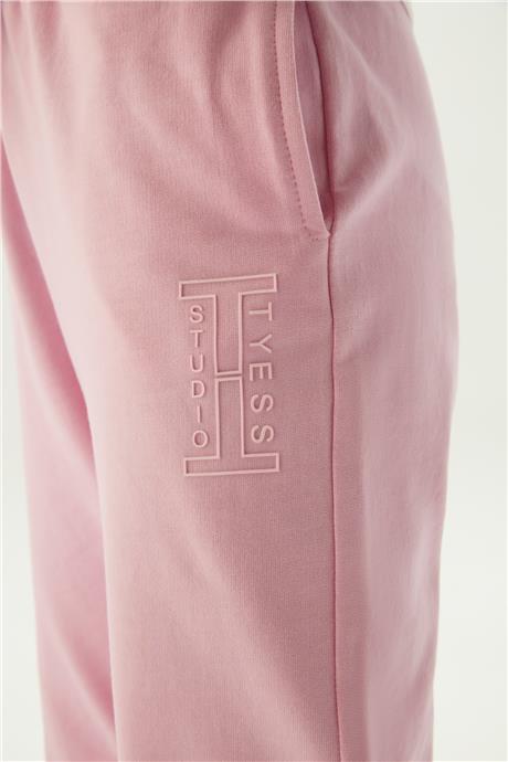 Tyess Kız Çocuk Pembe Eşofman Altı