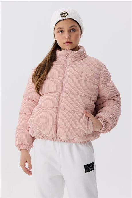 Tyess Kız Çocuk Pembe Mont
