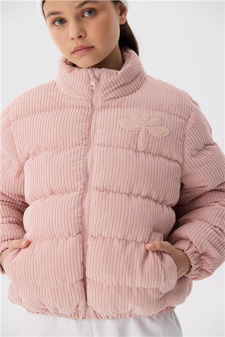 Tyess Kız Çocuk Pembe Mont