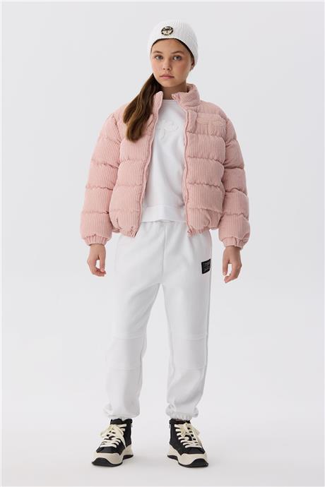 Tyess Kız Çocuk Pembe Mont