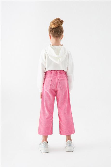 Tyess Kız Çocuk Pembe Pantolon