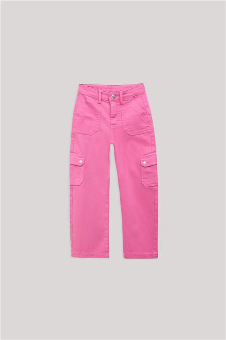 Tyess Kız Çocuk Pembe Pantolon