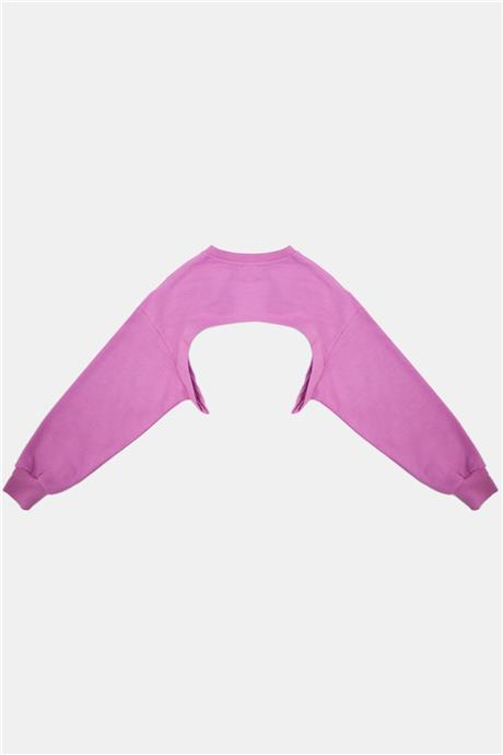 Tyess Kız Çocuk Pembe Sweatshirt