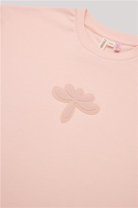 Tyess Kız Çocuk Pembe T-Shirt