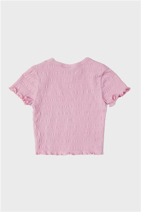 Tyess Kız Çocuk Pembe T-Shirt