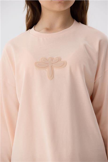Tyess Kız Çocuk Pembe T-Shirt