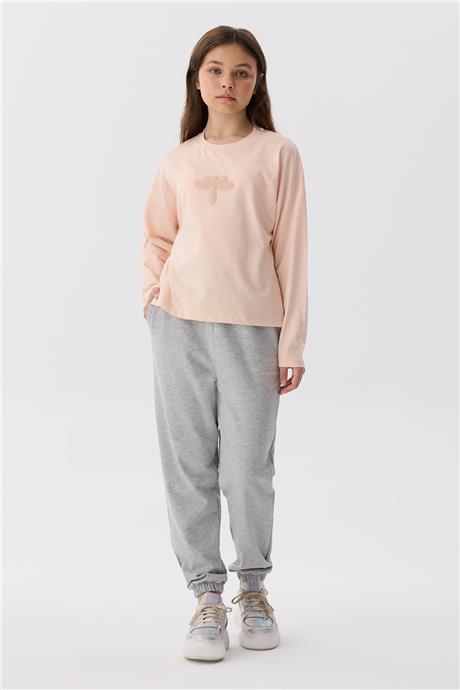 Tyess Kız Çocuk Pembe T-Shirt