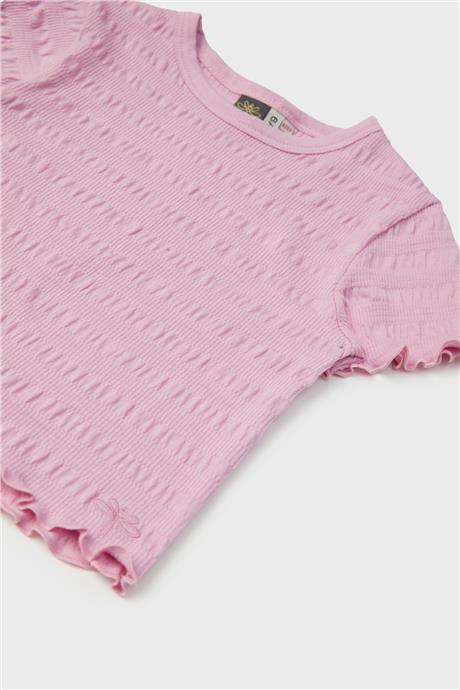Tyess Kız Çocuk Pembe T-Shirt