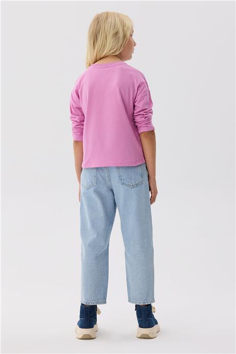 Tyess Kız Çocuk Pembe T-Shirt