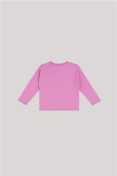 Tyess Kız Çocuk Pembe T-Shirt