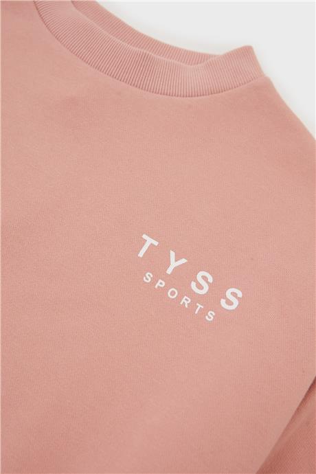 Tyess Kız Çocuk Pudra Sweatshirt