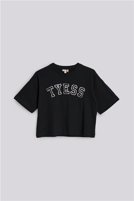 Tyess Girl Black TshirtTyess Girl Black Tshirt