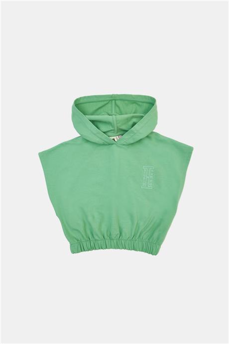 Tyess Kız Çocuk Yeşil Sweatshirt